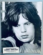 MICK JAGGER GIMME SHELTER 1970 LOBBY CARD The Rolling Stones, Verzamelen, Foto of Kaart, Gebruikt, Ophalen of Verzenden