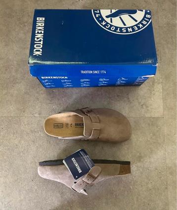 birkenstock boston taupe 38 beschikbaar voor biedingen