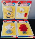 4x Vintage 1974 Sekigushi Monchhichi outfit,nieuw op kaart!, Verzamelen, Ophalen, Nieuw