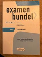 Examenbundel HAVO natuurkunde 2016-2017, Natuurkunde, Ophalen of Verzenden, Zo goed als nieuw, HAVO