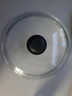 Glazen Pyrex deksel 28 cm, Glas, Ophalen of Verzenden, Zo goed als nieuw