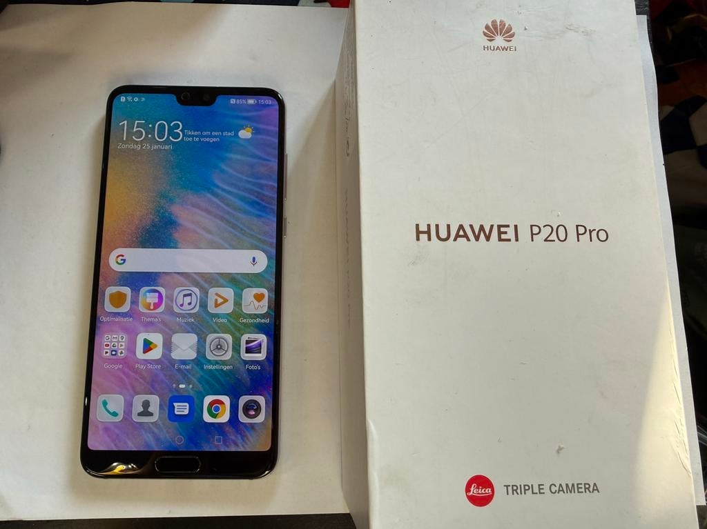 Huawei P20 Pro, Telecommunicatie, Mobiele telefoons | Huawei, Overige kleuren, ., Touchscreen, Ophalen of Verzenden