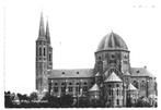 AK Uden - Parochiekerk, Verzamelen, Ansichtkaarten | Nederland, Verzenden, 1960 tot 1980, Gelopen, Noord-Brabant