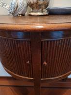 Half ronde sidetable/ kastje, Huis en Inrichting, Tafels | Sidetables, Gebruikt, 50 tot 100 cm, Ophalen of Verzenden, 25 tot 50 cm