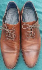 Suitsupply lederschoenen maat 42(8) Made in Itlay, Bruin, Ophalen of Verzenden, Gedragen, Veterschoenen