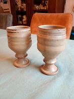 Brueghel wijnglas vintage aardewerk wijnglas beker, Ophalen of Verzenden
