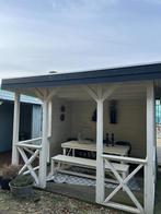 Prieel beachstyle 325x300 cm, Tuin en Terras, Ophalen, Gebruikt, Tuinpaviljoen