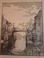 Litho Rotterdam door J.h. van Mastenbroek, Ophalen of Verzenden