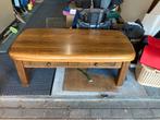 Salontafel massief eiken, Huis en Inrichting, Tafels | Salontafels, Ophalen, Gebruikt, 100 tot 150 cm, Eikenhout