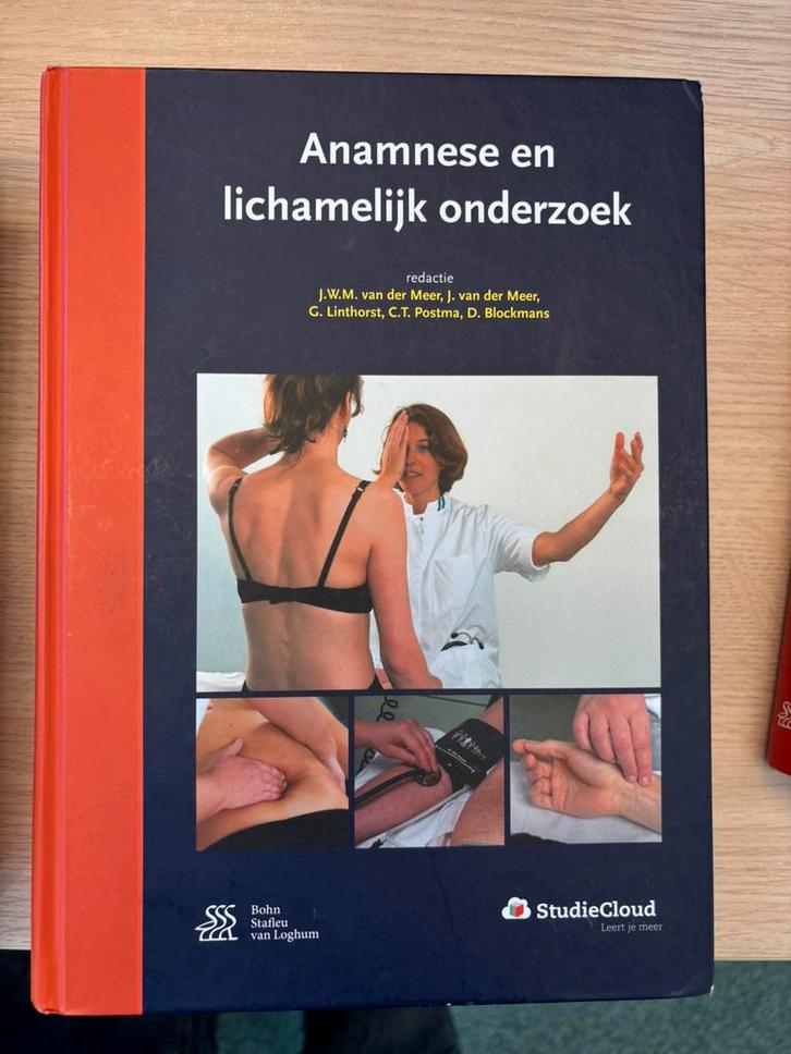 Anamnese en lichamelijk onderzoek, Boeken, Wetenschap, Zo goed als nieuw, Ophalen of Verzenden