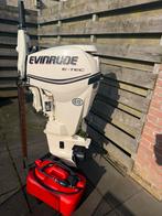 Evinrude 30pk kortstaart, Watersport en Boten, Buiten- en Binnenboordmotoren, Ophalen, Zo goed als nieuw, Benzine, 30 pk of meer