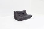 Vintage Ligne Roset Togo 2 zits Sofa bruin leder, Huis en Inrichting, Banken | Sofa's en Chaises Longues, Ophalen, Gebruikt, Vintage