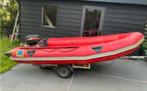 8 pk kortstaart mercury buitenboordmotor evt zodiac trailer!, Watersport en Boten, Rubberboten, Gebruikt, Benzine, Minder dan 70 pk