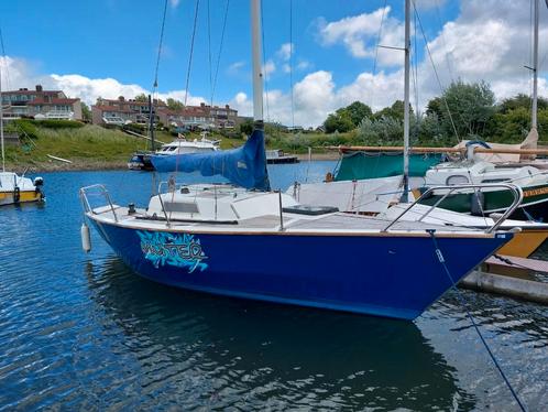 Kajuitzeiljacht vd Stadt ZEETON 25ft, Watersport en Boten, Kajuitzeilboten en Zeiljachten, Gebruikt, Tour-wedstrijdjacht, Hout