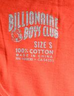 BILLIONAIRE BOYS CLUB shirt, mouwloos hemd, oranje, Mt. S, Maat 46 (S) of kleiner, Oranje, Billionaire Boys Club, Zo goed als nieuw