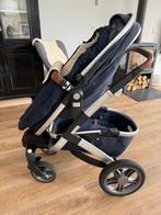 Joolz Geo2 kinderwagen donkerblauw | compleet & topstaat, Gebruikt, Verstelbare duwstang, Ophalen, Kinderwagen