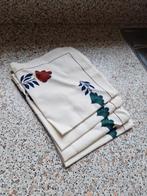 4 Boerenbont Servetten Katoen, Ophalen, Zo goed als nieuw, Overige kleuren, Overige typen