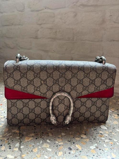 Gucci dionysus, Sieraden, Tassen en Uiterlijk, Tassen | Damestassen, Zo goed als nieuw, Handtas, Rood, Ophalen