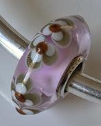 Trollbeads LICHTROZE BLOEMEN UNIVERSAL UNIEKJE, -, Verzenden, -, Zo goed als nieuw