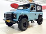 Land rover DEFENDER 90  - ONLINE AUCTION, Auto's, Oldtimers, Land Rover, Blauw, Bedrijf, Handgeschakeld
