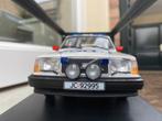 1:18 Volvo 240 GL Politi Norway 1986 Minichamps / JJTOP, Hobby en Vrije tijd, Ophalen of Verzenden, MiniChamps, Zo goed als nieuw