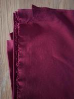 Nieuwe stof bordeaux rode stretch - 1.50x1.50m, Ophalen of Verzenden