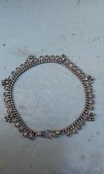 Vintage Enkelbandje, Ophalen of Verzenden, Gebruikt, Zilver, Met bedels of kralen