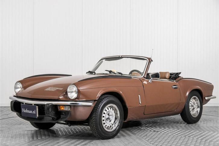Triumph Spitfire 1500 Soft Top (bj 1979), Auto's, Triumph, Bedrijf, Te koop, Spitfire, Open dak, Benzine, Cabriolet, Handgeschakeld