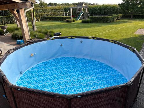 Zwembad bestway steel pro max, Tuin en Terras, Zwembaden, Gebruikt, Opzetzwembad, 80 tot 120 cm, 200 tot 400 cm, 300 cm of meer