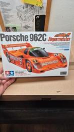 Tamiya 24372 Porsche 962c jägermeister, Hobby en Vrije tijd, Auto, Groter dan 1:32, Ophalen of Verzenden, Zo goed als nieuw