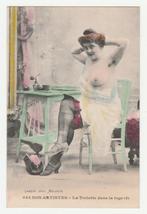Half naakt.  La toilette dans la loge., Verzenden, Voor 1920, Ongelopen, Overige thema's