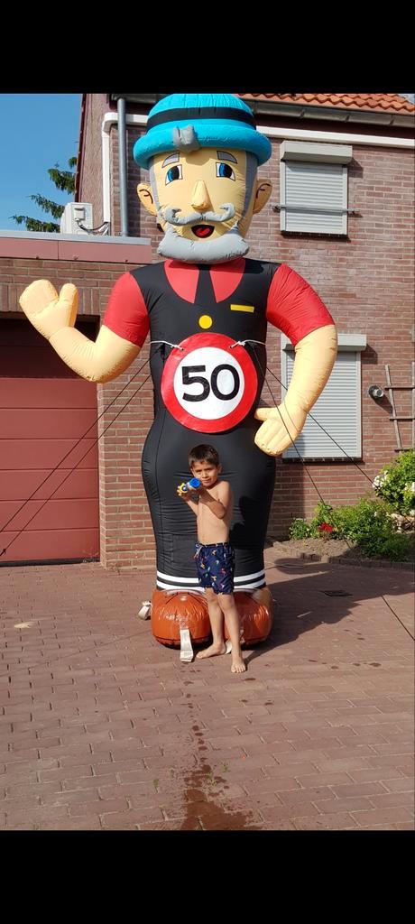 abraham classic 50 jaar te huur verjaardag feest opblaasbaar, Hobby en Vrije tijd, Feestartikelen | Verhuur, Nieuw, Abraham of Sarah