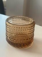 Waxinelicht/Sfeerlicht Kastelhelmi 64mm "Desert" van IIttala, Huis en Inrichting, Overige materialen, Bruin, Ophalen of Verzenden