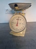 Vintage Mechanische Keukenweegschaal, Witgoed en Apparatuur, Weegschalen, Keukenweegschaal, Ophalen of Verzenden, Gebruikt, Minder dan 10 kg