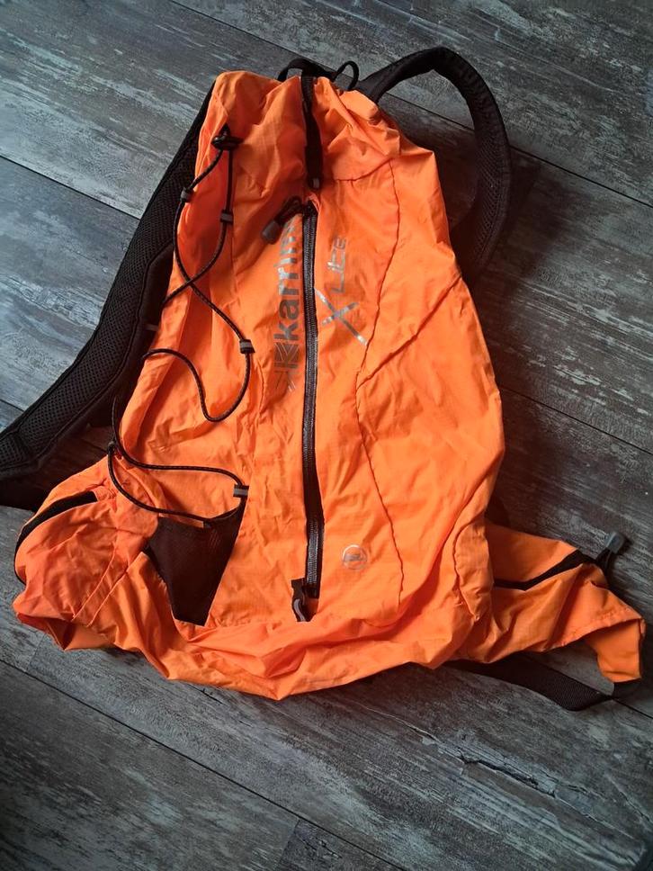 Oranje Karrimor X-Lite Rugzak, Sieraden, Tassen en Uiterlijk, Tassen | Rugtassen, Gebruikt, Overige merken, 25 tot 40 cm, 30 tot 45 cm