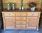 Mooi landelijk grenen dressoir, Huis en Inrichting, Ophalen, 150 tot 200 cm, Grenenhout, 25 tot 50 cm