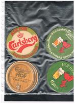 OUDE BIERVILTJES CARLSBERG, Verzamelen, Biermerken, Verzenden, Nieuw, Viltje(s), Overige merken