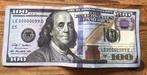 USA playmoney speelgeld 100 dollar USA gebruikt Franklin, Postzegels en Munten, Ophalen of Verzenden, Noord-Amerika, Los biljet