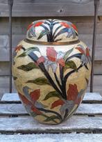 Prachtige vintage grote messing Cloisonné gember pot., Ophalen of Verzenden, Huis en Inrichting
