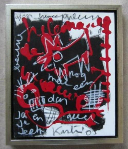 ==Jacob Kanbier 1949-2020 ====abstract==, Antiek en Kunst, Kunst | Schilderijen | Abstract, Ophalen of Verzenden