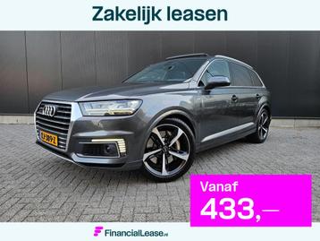 Audi Q7 3.0 TDI e-tron Quattro 374pk 3x S line Panodak Lucht beschikbaar voor biedingen