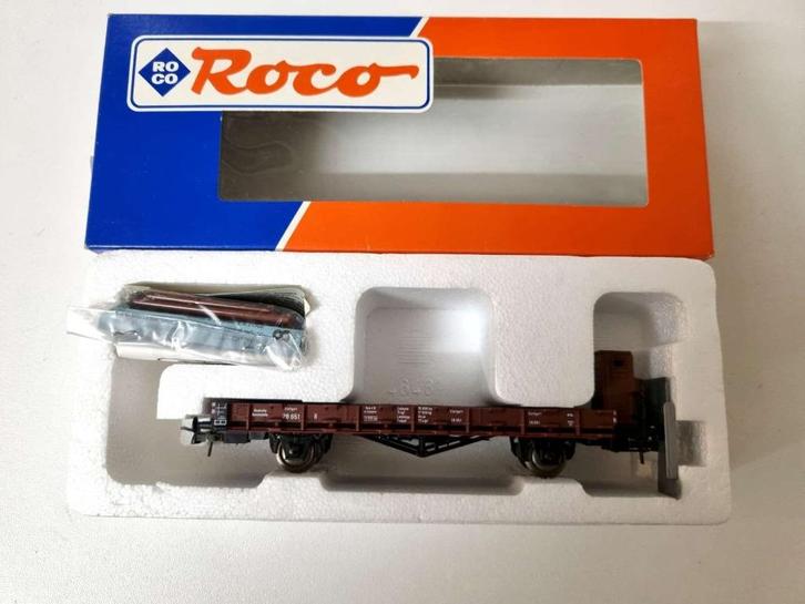 Roco 46481 - Rongenwagen van de DRG uit Ep II, Hobby en Vrije tijd, Modeltreinen | H0, Zo goed als nieuw, Wagon, Gelijkstroom