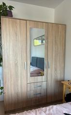 JYSK VELLERUP kledingkast 151  200 cm combi – licht eiken, Huis en Inrichting, Kasten | Kledingkasten, Ophalen, Gebruikt, 150 tot 200 cm