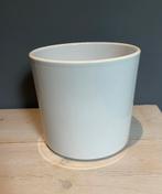 Witte Bloempot, Tuin en Terras, Ophalen, Kunststof, Rond, Binnen