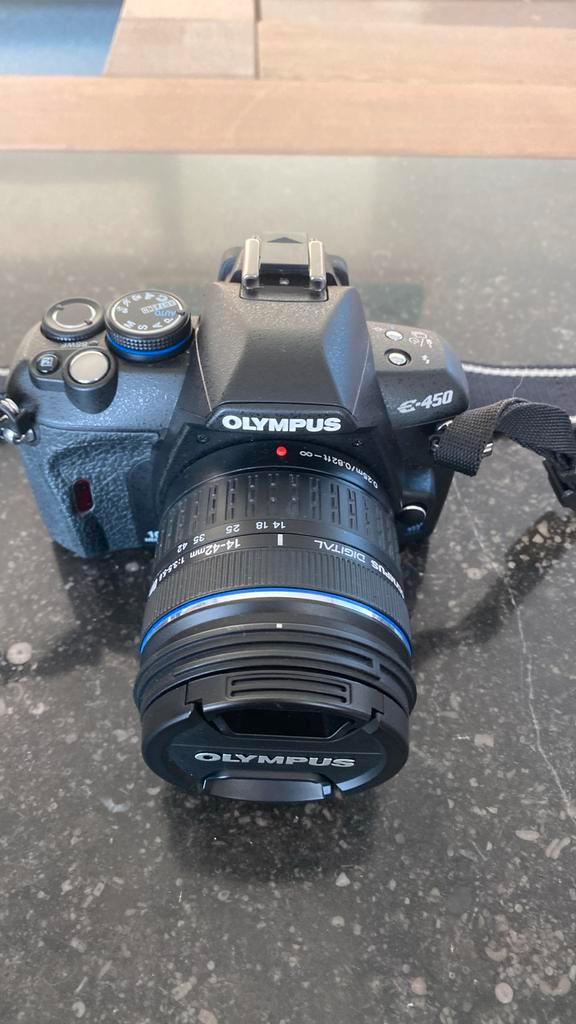 Olympus E-450 digitale camera (in prijs verlaagd), Audio, Tv en Foto, Fotocamera's Digitaal, Zo goed als nieuw, Olympus, Ophalen of Verzenden