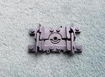 Lego trein 9 Volt flexibele rails stuk (bocht / recht) beschikbaar voor biedingen