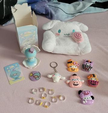 Sanrio lot Cinnamoroll Kiki Hello Kitty Pompompurin Kuromi beschikbaar voor biedingen