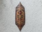 OUD DAYAK SCHILD BORNEO HANDBESCHILDERD DAJAK KALIMANTAN, Ophalen of Verzenden