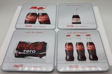 Coca-Cola Onderzetters 4 st. in doosje Open Happiness beschikbaar voor biedingen