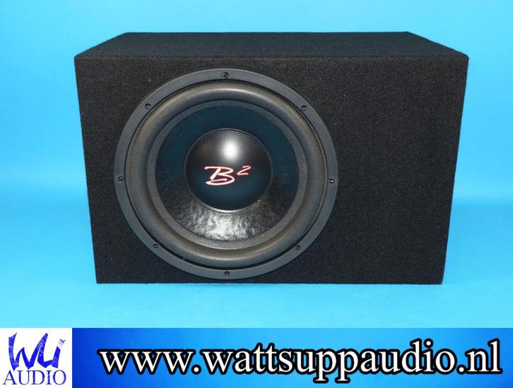 B2 Audio IS12 12 inch subwoofer gepoort, Auto diversen, Autospeakers, Zo goed als nieuw, Ophalen of Verzenden
